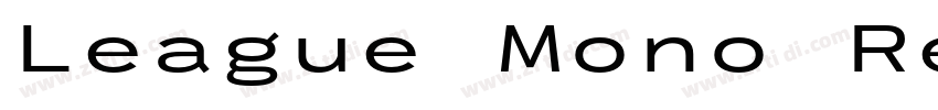 League Mono Regular字体转换